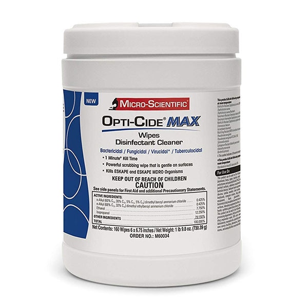 OptiCide Max Disinfectant Wipes
